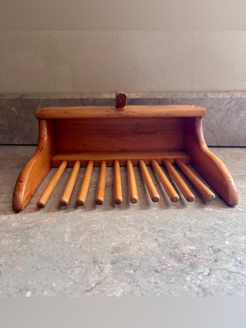 Wooden Utensil Rack - Picture 2 of 5